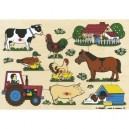 Dujardin - 36222 - Puzzle enfants - Simplex Ferme Trac. (Dujardin)