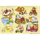 Dujardin - 36223 - Puzzle enfants - Simplex Ani.Transpor
