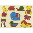 Dujardin - 36331 - Puzzle enfants - Simplex Bébés Anim