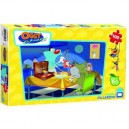 Dujardin - 61007- Puzzle Enfant - Oggy et Les Cafard - 1 x 100 Pièces
