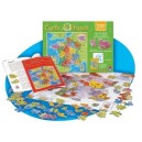 Puzzle carte de France (Dujardin)