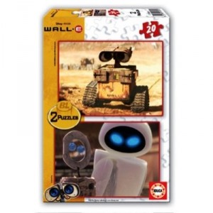 Educa toys Educa - 13838 - Puzzle Carton Wd 2X20 Wall-E