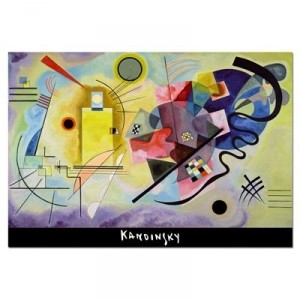 Educa toys Educa - Puzzle 1000 pièces - Kandinsky : Jaune, Rouge, Bleu