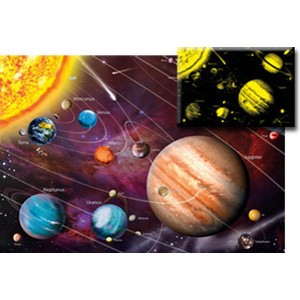Educa Educa toys - Puzzle 1000 pieces - Solar system: Neon