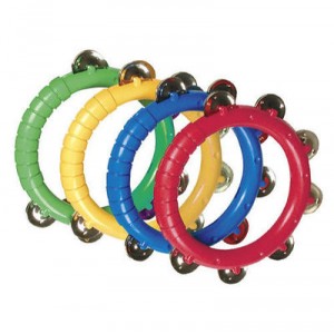 Edushape Halilit - Ha 508CB - Instrument de Musique - Tambourin 14 Cymbalettes