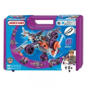 Erector Meccano - Meccano - Véhicules motorisés - Multimodels - 40 modèles : 387 pièces