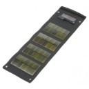 Eternity Flashlight Panneau solaire pliable et étanche 6,5W-12 V