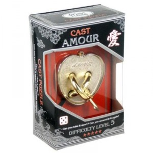 Eureka Juratoys - J01193 - Jeu de Société - Casse-tête - Hanayama Amour