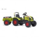 FALK - 991B - Plein air - Tracteur Claas Ares + remorque (Falk)
