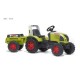 FALK - 991B - Plein air - Tracteur Claas Ares + remorque (Falk)