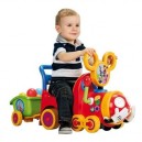 Famosa - 800006281 - Porteur sans Pédales - Train Choo Choo - Mickey Mouse