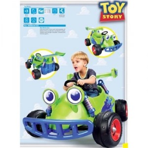 Famosa - 800006333 - Jeu de Plein Air - Porteur Électrique - Voiture 1 Place - Bolide - Toys Story - 6 V