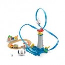 Fisher Price - GeoTrax : Aéroport GeoAir Deluxe + Avion Telecommande - Geo Trax N3985