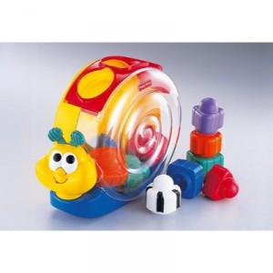Fisher Price - Premier âge - Escargot musical animablocs