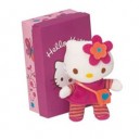 Flair Augusta du Bay - 150681 - Peluche Diverse - Mini Hello Kitty - Salopette Rose