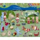 Flair - Dans la nuit Feltastic Mini Garden (Fuzzy Felt) (Import Grande Bretagne)