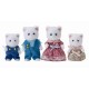 Flair - Familles Sylvanian - Famille Chat Persan (Import Grande Bretagne)