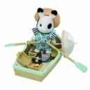 Flair - Sylvanian Families Aviron Bateau et Accessoires (Import Grande Bretagne)