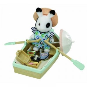 Flair - Sylvanian Families Aviron Bateau et Accessoires (Import Grande Bretagne)