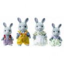 Flair Sylvanian Families - Poupées et Accessoires - Famille Lapin Cottontail (Import Grande Bretagne)