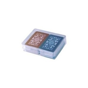 France cartes - 390047 - Jeu de Cartes - Patience Classique en coffret plastique cristal (France cartes, Jeux de société and 