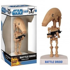 Cinémaniak - Funko - Figurine - Bobble Head Battle Droid Star Wars Clone - En Pvc 19 Cm