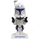 Cinémaniak - Funko - Figurine - Bobble Head Captain Rex Star Wars Clone - En Pvc 19 Cm