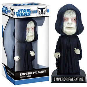 Cinémaniak - Funko - Figurine - Bobble Head Emperor Palpatine Star Wars - En Pvc 19 Cm