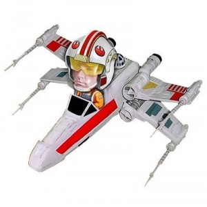 Cinémaniak - Funko - Figurine - Bobble Head Luke X - Wing Fighter Star Wars - En Pvc 19 Cm