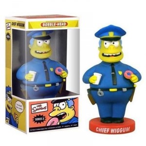 Funko Figurine Simpson - Bobble Head Chef Wiggum
