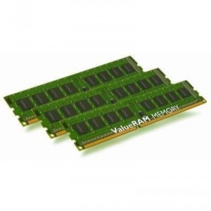 Kingston ValueRAM m&eacute;moire - 6 Go : 3 x 2 Go - DIMM 240 broches - DDR3 (KVR1333D3D8R9SK3/6G)