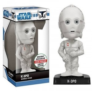 Funko - BOBFUN253 - Figurine de Collection - Star Wars - Bobble Head K-3po - 17 cm