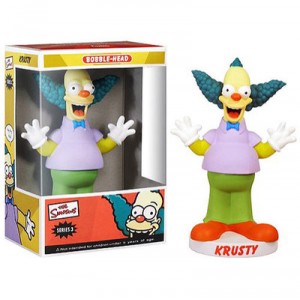 Funko - Les Simpson Figurine frétillante Krusty
