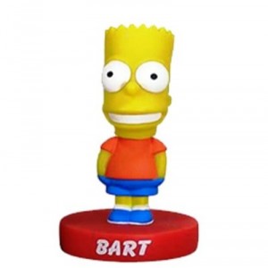 Funko - Simpson Figurine frétillante Bart Simpson 17 cm