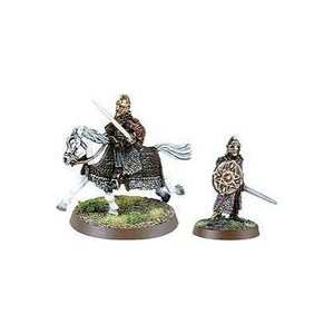 Games Workshop - 9906146408201 - Seigneur des Anneaux - Figurine de Collection - Theoden A Pied and Mo...