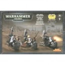 Games Workshop - 99120101050 - Warhammer 40.000 - Figurine de Collection - Escadron Motocycliste Dark Angels (Games Workshop)