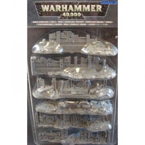 Games Workshop - 99220199026 - Warhammer 40.000 - Figurine de Collection - Barricades and Murs