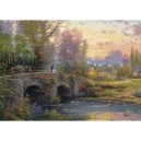 Gibsons 1000 pièces - Thomas Kinkade : Sortie du soir