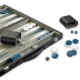 Gibsons -Backgammon - Etui Cuir Simili - 37cm - Langue: anglais (Import Grande Bretagne)