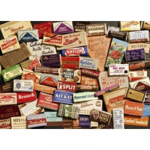 Gibsons - Puzzle - 1000 Pièces - Confiserie : Souvenir des années 1940 (Import Grande Bretagne)