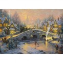 Gibsons - Puzzle - 1000 Pièces - Thomas Kinkade : Esprit de Noël (Import Grande Bretagne)