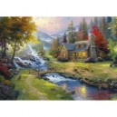 Gibsons - Puzzle - 1000 Pièces - Un paradis dans les montagnes (Import Grande Bretagne)