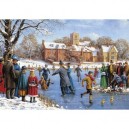 Gibsons - Puzzle - 500 Pièces : Les patineurs (Import Grande Bretagne)