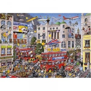 Gibsons - Puzzle - I Love London - 1000 Pièces (Import Grande Bretagne)
