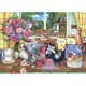 Gibsons Puzzle 1000 pièces - Debbie Cook : Chats polissons