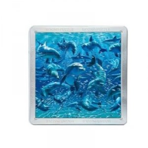 Gigamic - CWGD - Méga - Puzzle 3 D - Dauphins