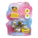 Giochi Preziosi - 6128 - Figurine - Couche Magique - 4 animaux - Sarge - butch - Sandy et Pal