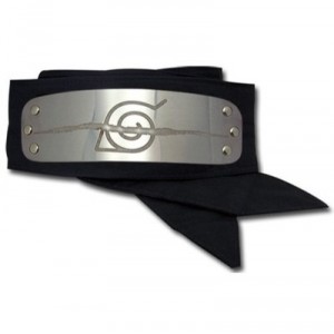 gkworld Abysses Corp - Naruto - TEXGEE023 - Figurine de Collection - Bandeau Anti Village de Konoha