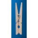 GLOREX Kit pinces à linge 25/35/72 mm