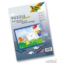 GLOREX Puzzle à décorer avec bord A4